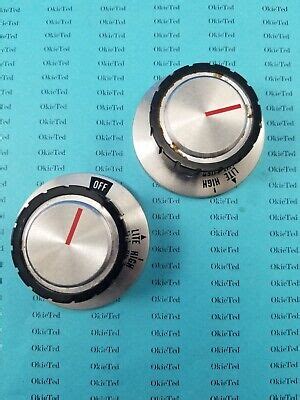 caloric gas range knobs